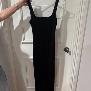 Black Bodycon Maxi Dress